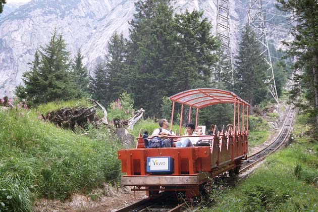 KWO - Gelmerbahn Guttannen - 2003-07-09