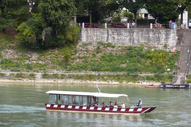 Basler Fähren: St, Alban-Fähre - 2011-07-31