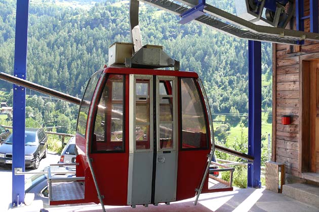 Luftseilbahn Jungen - St. Niklaus - 2007-08-01