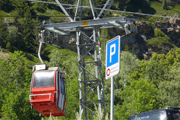 Luftseilbahn Jungen - St. Niklaus - 2007-08-01