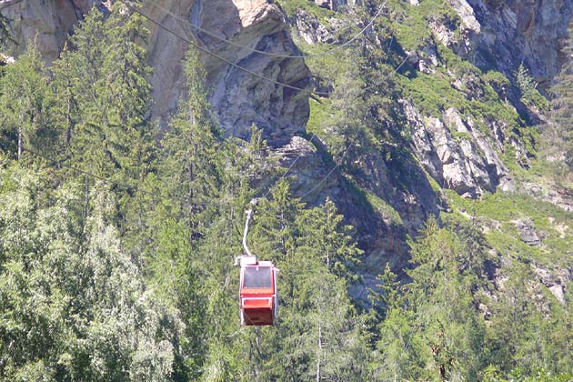 Luftseilbahn Jungen - St. Niklaus - 2007-08-01