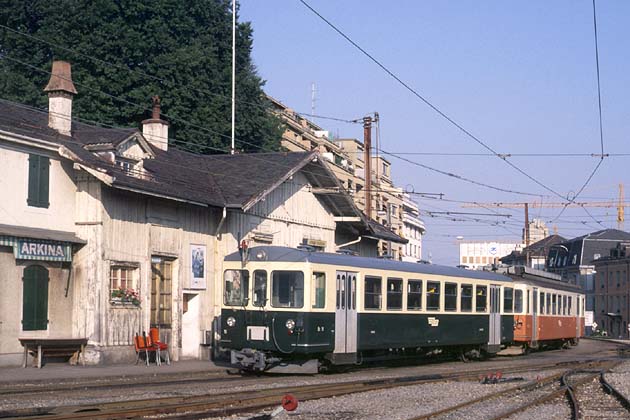 LEB Lausanne-Chauderon - 1986-08-02 LEB Lausanne-Chauderon - 1986-08-02