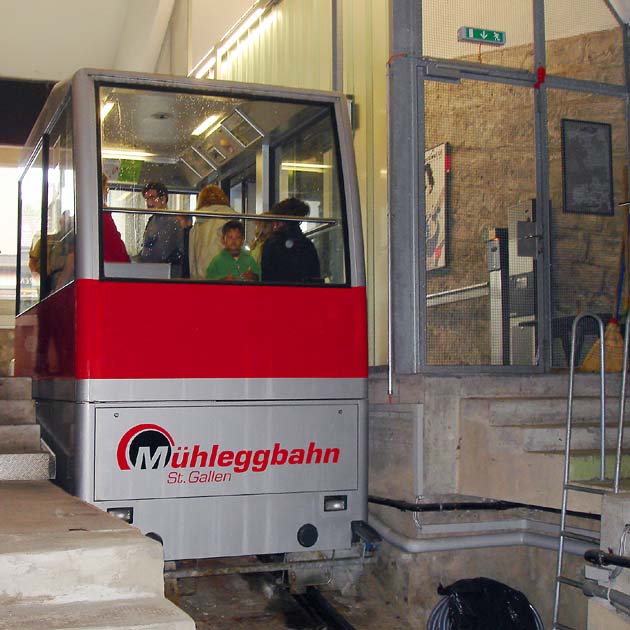 MSG St. Gallen Mühleggbahn Bergstation - 2006-08-04 MSG St. Gallen Mühleggbahn Bergstation - 2006-08-04