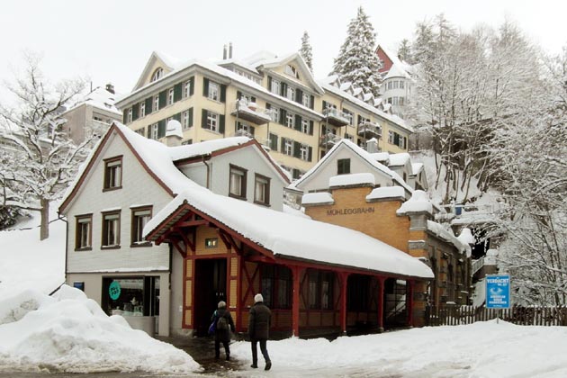 MSG St. Gallen Mühleggbahn Talstation - 2019-01-11