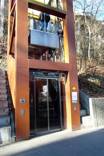Promenadenlift Baden - 2015-12-26 Promenadenlift Baden - 2015-12-26