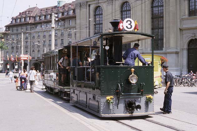 BERNMOBIL historique, Hauptbahnhof - 2003-06-29