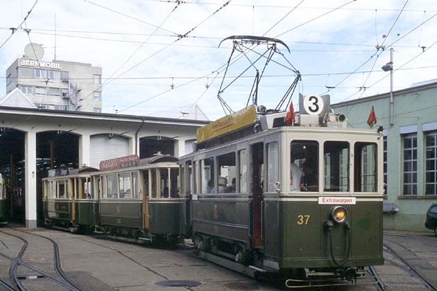 BERNMOBIL historique, Eigerplatz - 2001-08-20