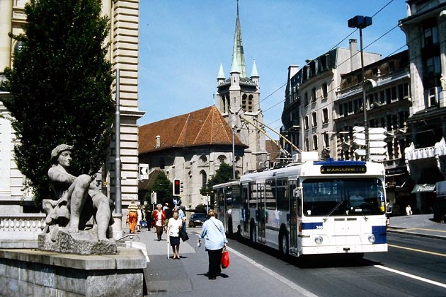 TL Lausanne Place Saint-François - 2002-06-01 TL Lausanne Place Saint-François - 2002-06-01