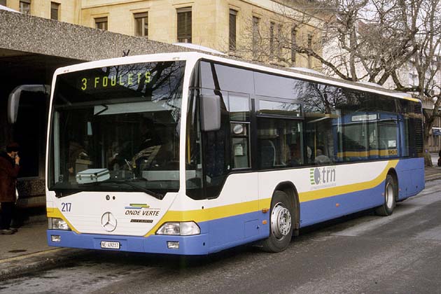 TRN La Chaux-de-Fonds Gare - 2004-01-08