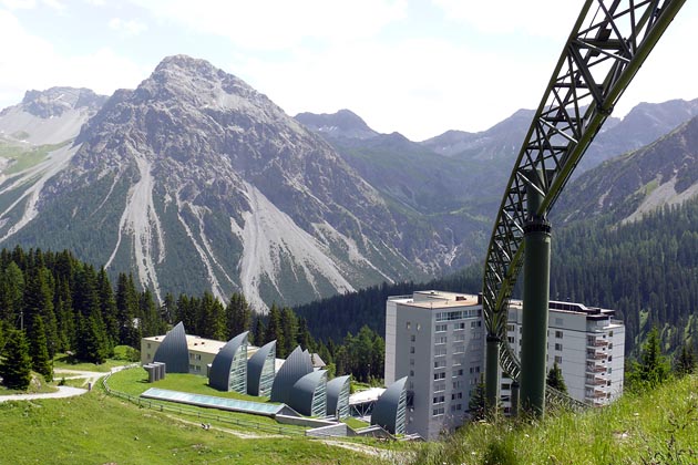 Grand Hotel Tschuggen, Arosa - 2009-07-23