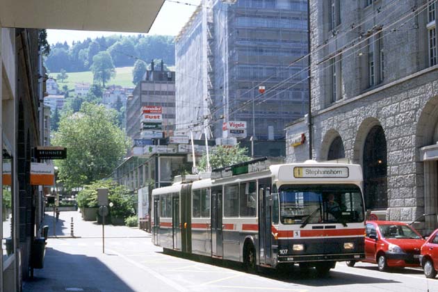 VBSG St. Gallen Bahnhof/Gutenbergstrasse - 2002-06-02 VBSG St. Gallen Bahnhof/Gutenbergstrasse - 2002-06-02