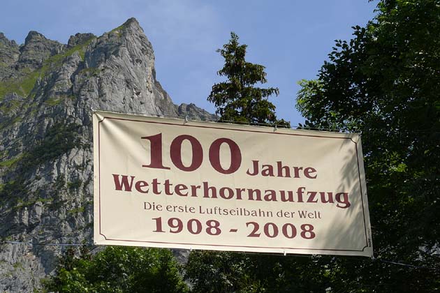 Wetterhorn-Aufzug Grindelwald - 2009-08-09