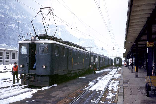 SBB Meiringen - 1983-02 SBB Meiringen - 1983-02
