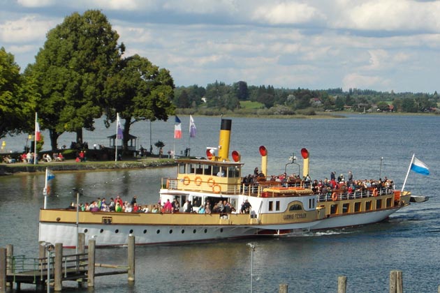 Chiemsee-Schifffahrt, Prien - 2014-08-24